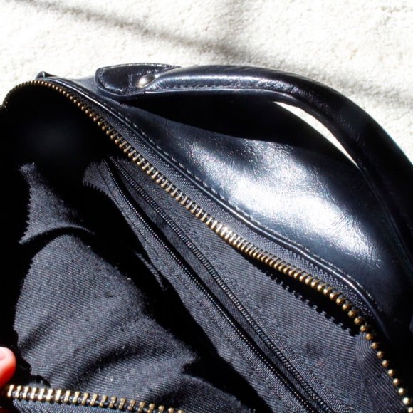 Urban Outfitters Collective Patent Black Small Bag - Picture 4 of 6